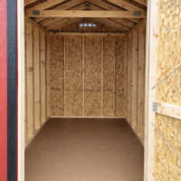 6'x10' Ranch Style Wood Panel Shed