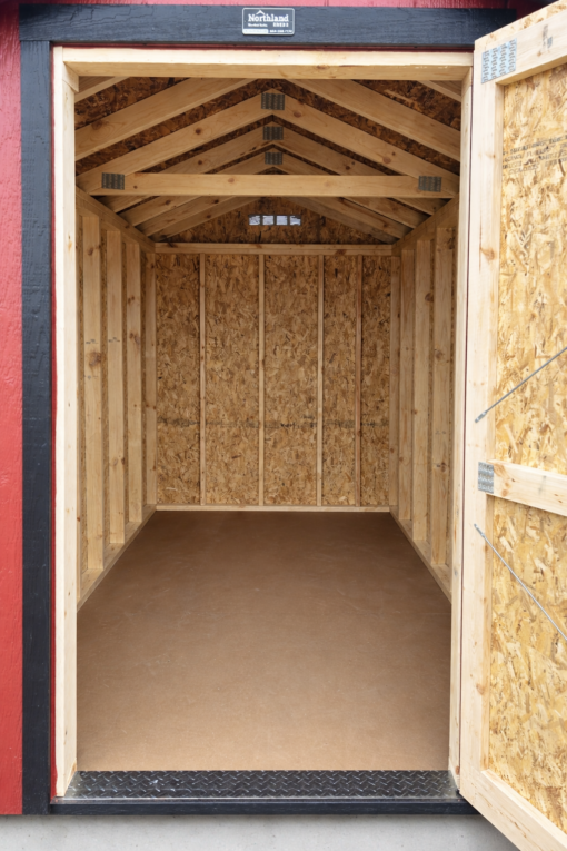 6'x10' Ranch Style Wood Panel Shed