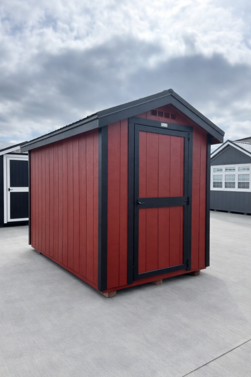 6'x10' Ranch Style Wood Panel Shed