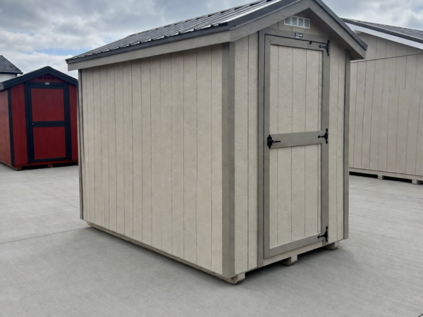 6'x10' Ranch Style Wood Panel Shed