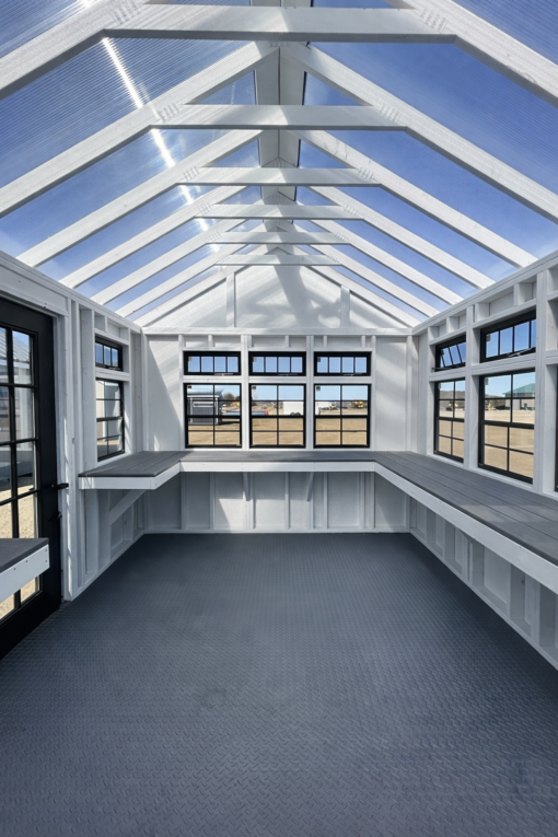 10'x12' Greenhouse Deluxe Style