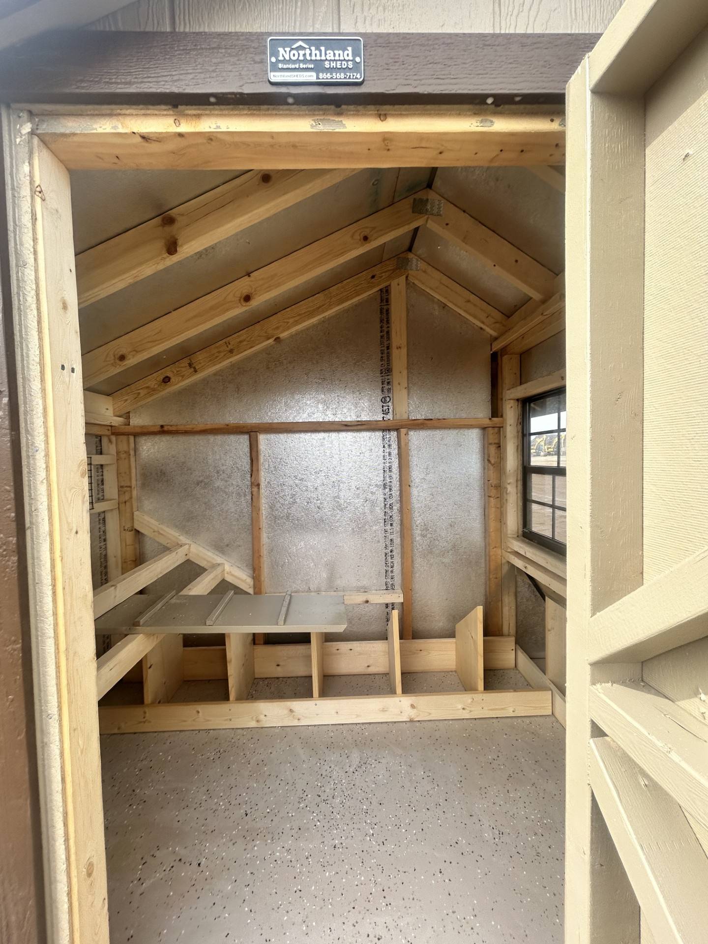 6'x10' Quaker Chicken Coop Combo For Sale| #104644 | Northland Sheds