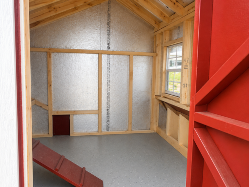 6'x10' Quaker Chicken Coop Combo