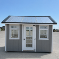 104663-1 8'x12' Greenhouse Deluxe Style
