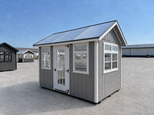 104663-2 8'x12' Greenhouse Deluxe Style