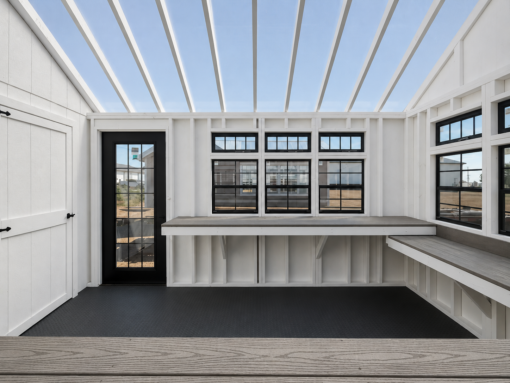 104666-8 10'x24' Greenhouse Shed Combo