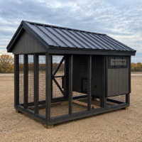 6'x10' Quaker Chicken Coop Combo