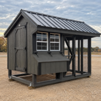6'x10' Quaker Chicken Coop Combo