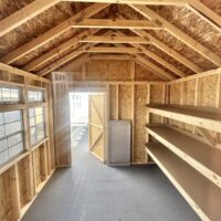 104680-2 12'x22' Greenhouse & Garden Shed Combo