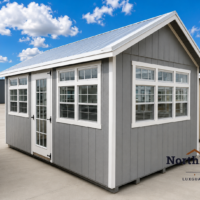 105669 10'x16' Greenhouse Deluxe Style