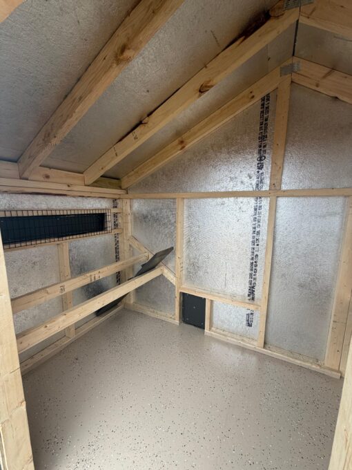 6'x10' Quaker Chicken Coop Combo