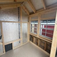 6'x10' Quaker Chicken Coop Combo