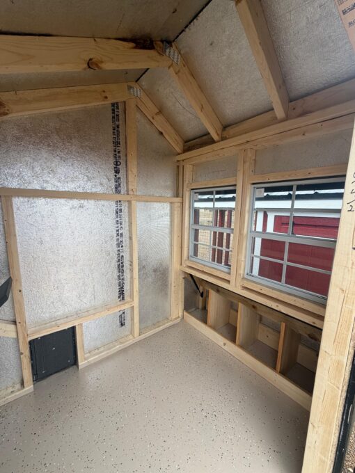 6'x10' Quaker Chicken Coop Combo
