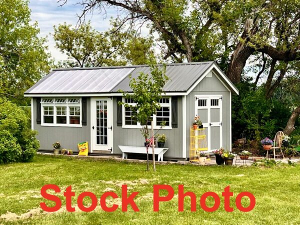 10'x24' Greenhouse Shed Combo