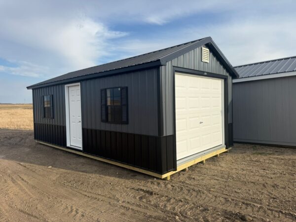 12x24 HOMELOT 12'x24' Ranch Gable Metal Garage