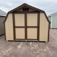 24286-1 10'x12' Low Barn Wood Panel Shed