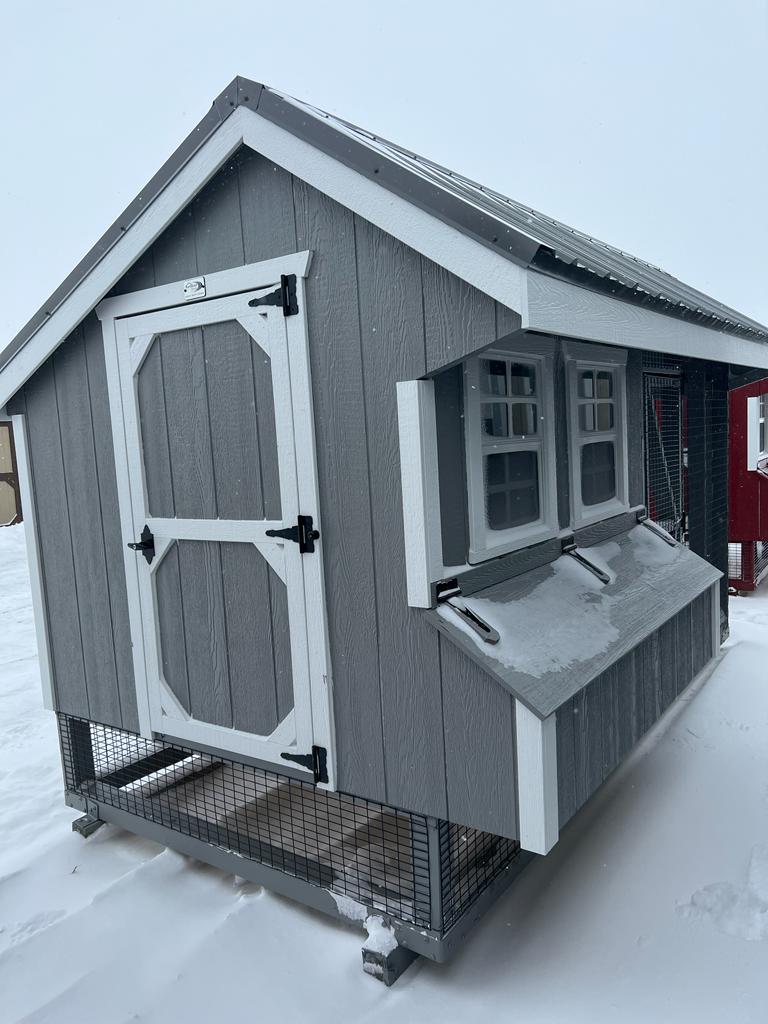 6'x12' Quaker Chicken Coop Combo For Sale| #103177 | Northland Sheds