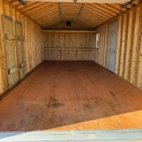 12'x28' Ranch Gable Metal Garage - USED