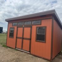 10'x16' Studio Wood Panel Shed - USED