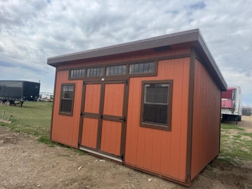 10'x16' Studio Wood Panel Shed - USED