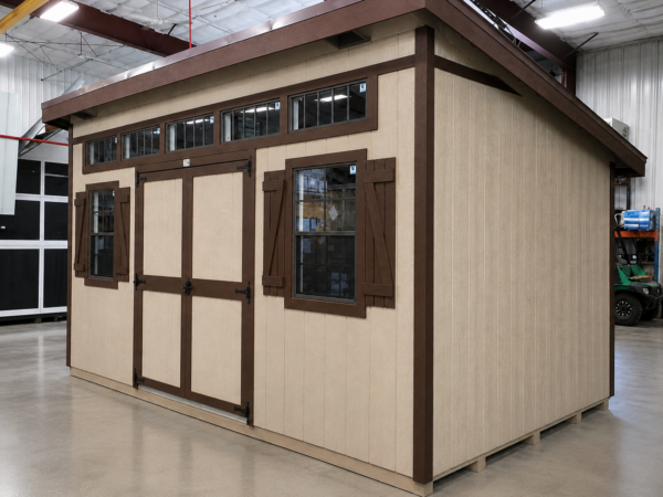 48152 10'x16' Studio Wood Panel Shed