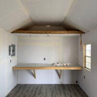 14'x20' Farmhouse Wood Panel Porch - USED