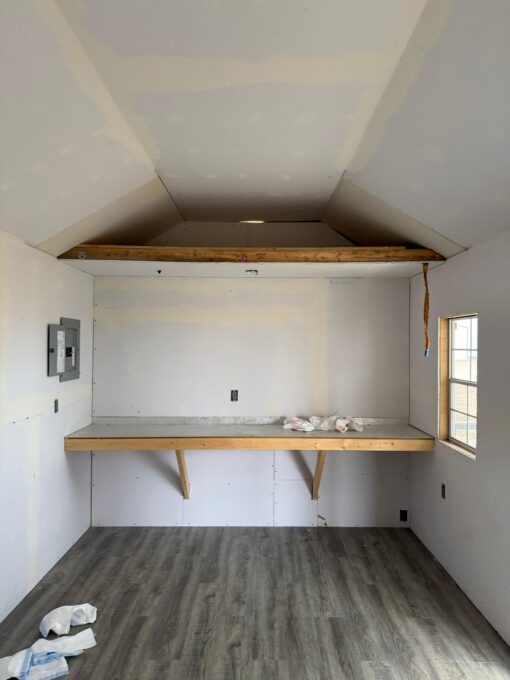 14'x20' Farmhouse Wood Panel Porch - USED