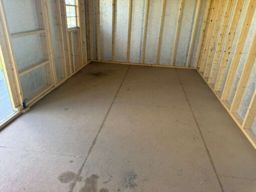 14'x20' Farmhouse Wood Panel Porch