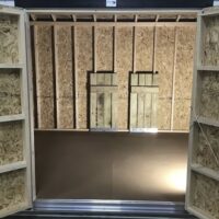 10'x16' Ranch Gable Wood Panel Shed