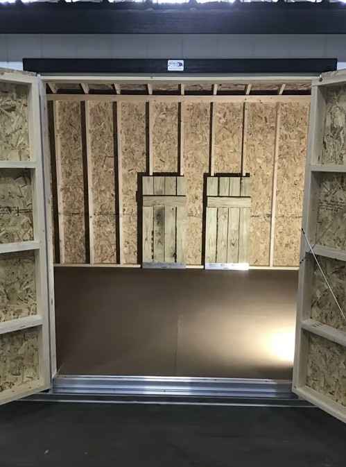 10'x16' Ranch Gable Wood Panel Shed