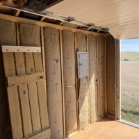12'x20' Ranch Gable Wood Panel Garage-USED SOLD AS IS
