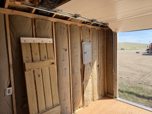 12'x20' Ranch Gable Wood Panel Garage-USED SOLD AS IS