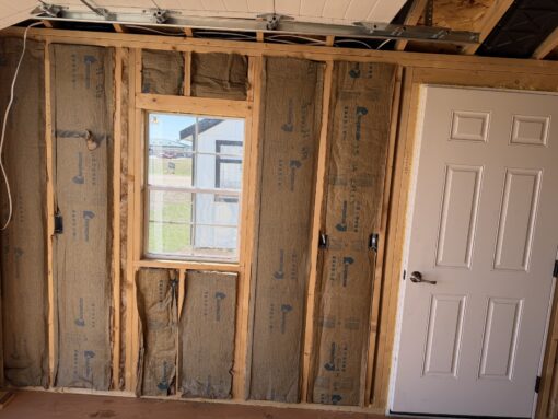 12'x20' Ranch Gable Wood Panel Garage-USED SOLD AS IS