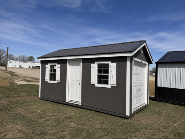 12'x20' Ranch Gable Wood Panel Garage-USED SOLD AS IS