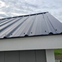 12'x20' Ranch Gable Wood Panel Garage - HAIL DAMAGE
