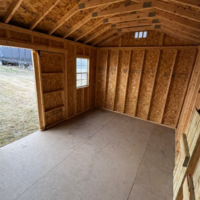 10'x16' Ranch Gable Wood Panel Shed - USED