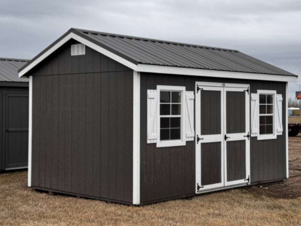 10'x16' Ranch Gable Wood Panel Shed - USED