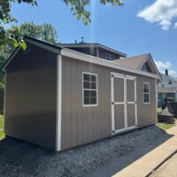 10'x20' Economy Ranch Gable Wood Shed