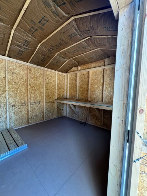 10'x20' Economy Ranch Gable Wood Shed
