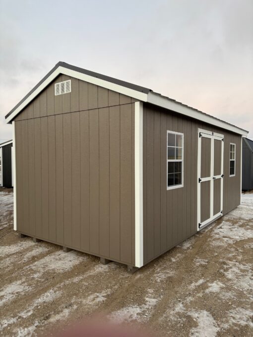10'x20' Economy Ranch Gable Wood Shed