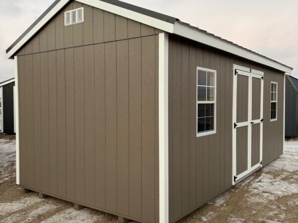 10'x20' Economy Ranch Gable Wood Shed