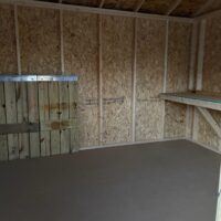 10'x20' Economy Ranch Gable Wood Shed