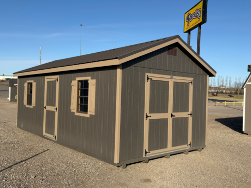 12'x24' Ranch Gable Wood Panel Shed-USED