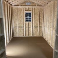 8'x10' Ranch Gable Wood Panel Shed - USED