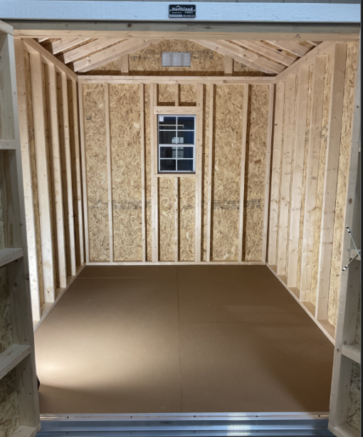 8'x10' Ranch Gable Wood Panel Shed - USED