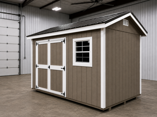 60925 8'x12' Ranch Gable Wood Panel Shed