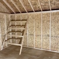 10'x12' Quaker Gable Wood Panel Chicken Coop