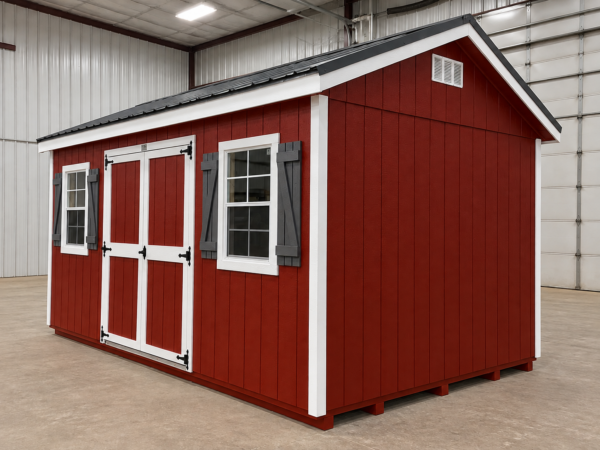 10'x16' Ranch Gable Wood Panel Shed