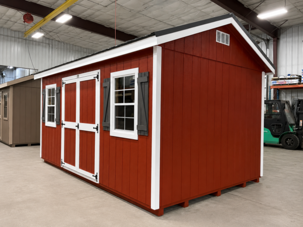 10'x16' Ranch Gable Wood Panel Shed