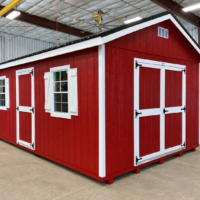 12'x20' Ranch Gable Wood Panel Shed